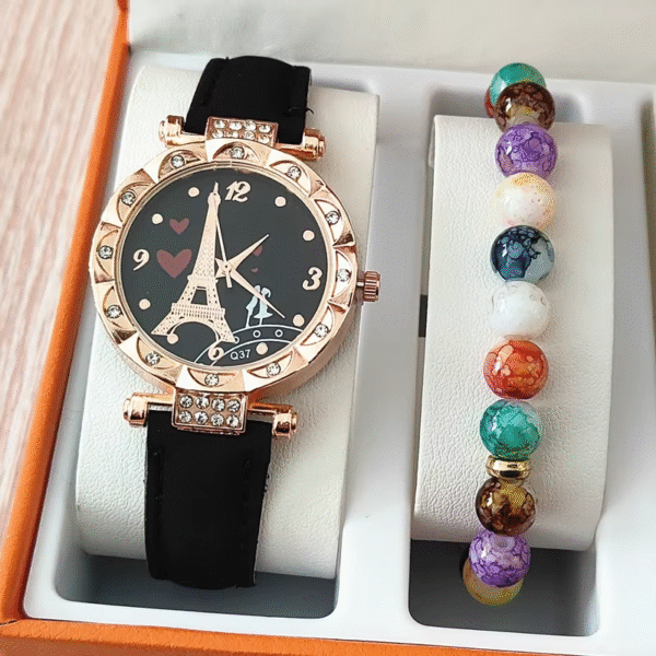 Aura | Women's Watch with Complimentary Bracelet Set